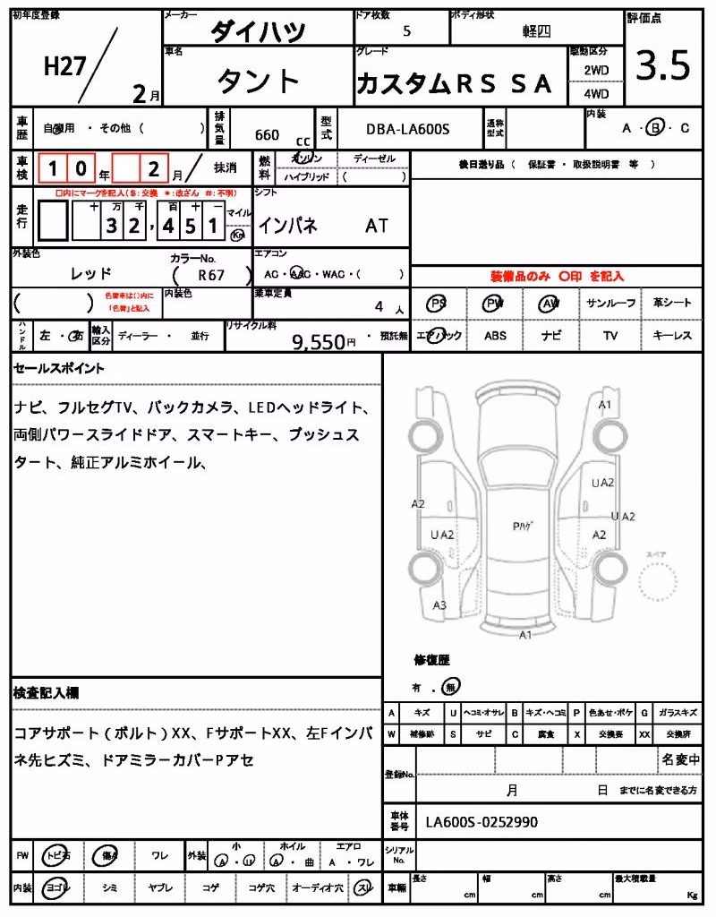 DAIHATSU TANTO