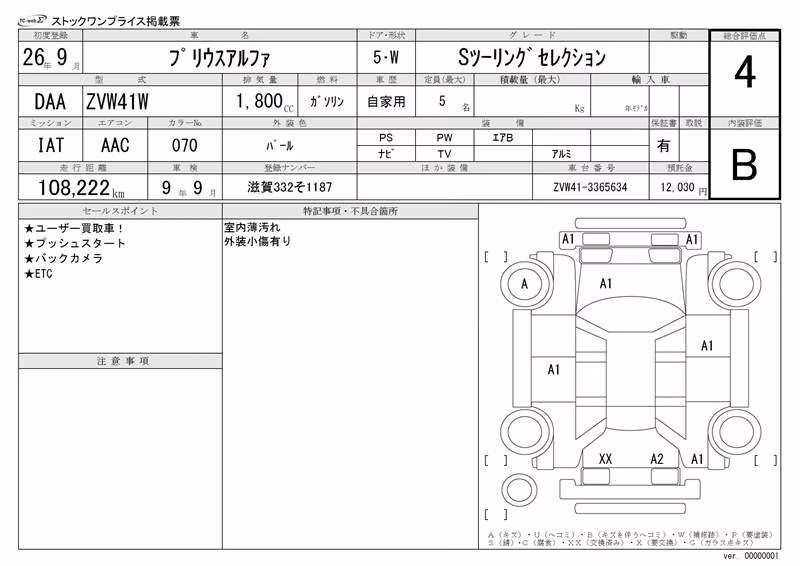 TOYOTA PRIUS ALPHA