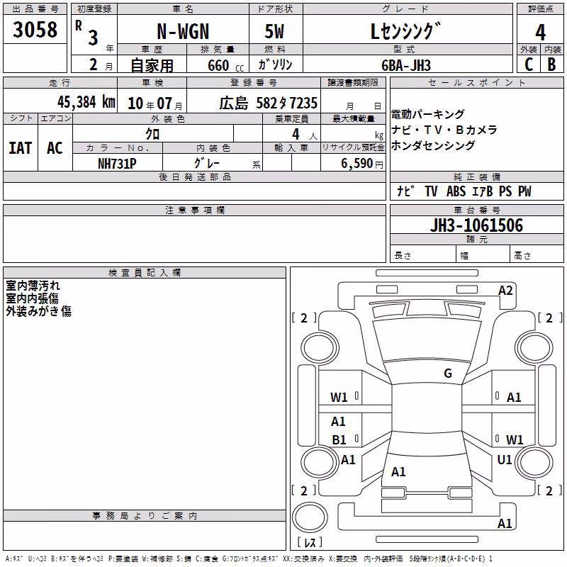 HONDA N-WGN