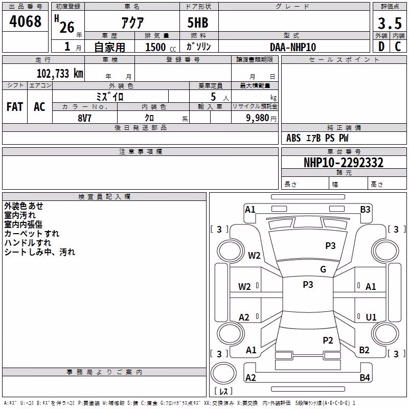 TOYOTA AQUA