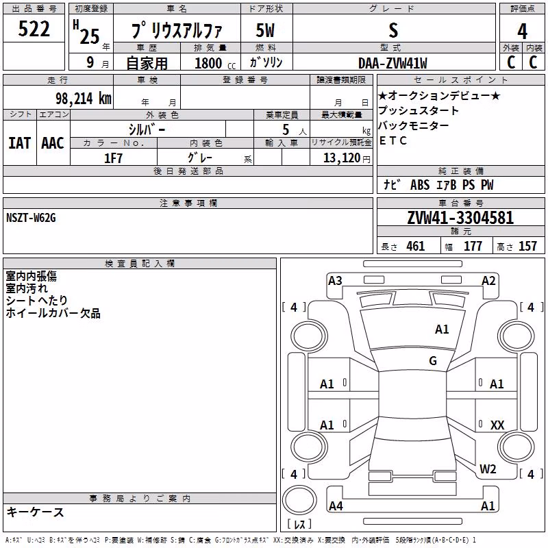 TOYOTA PRIUS ALPHA