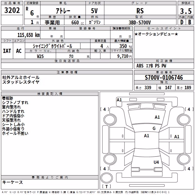 DAIHATSU ATRAI