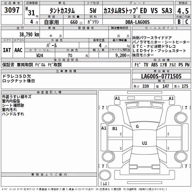 DAIHATSU TANTO
