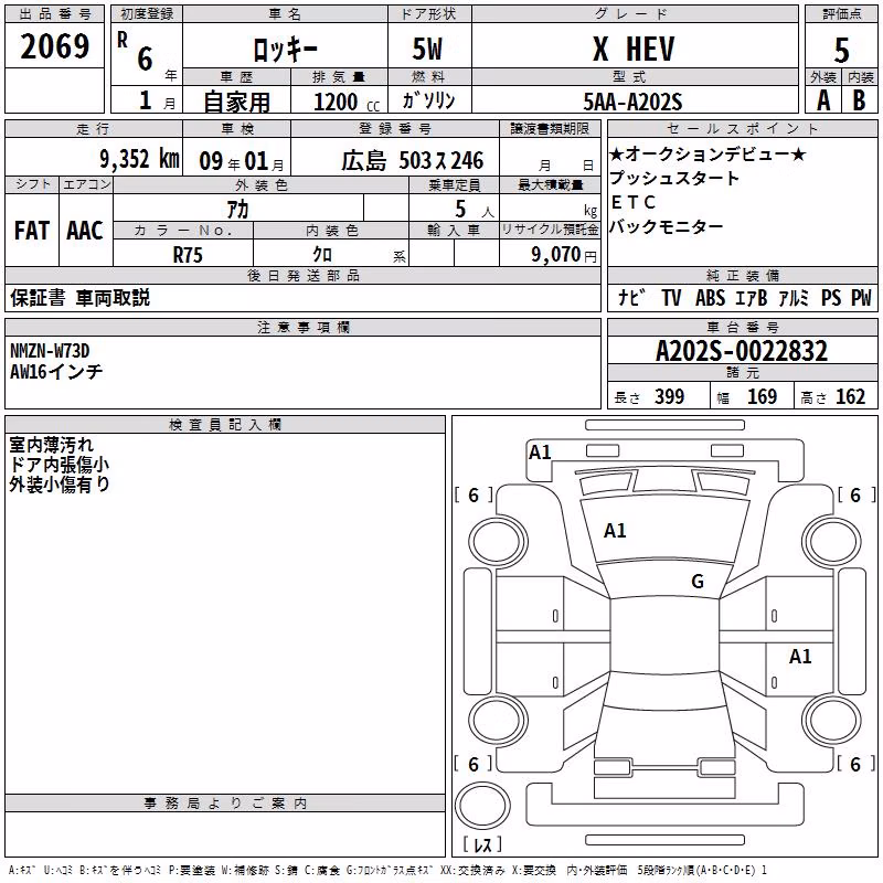 DAIHATSU ROCKY