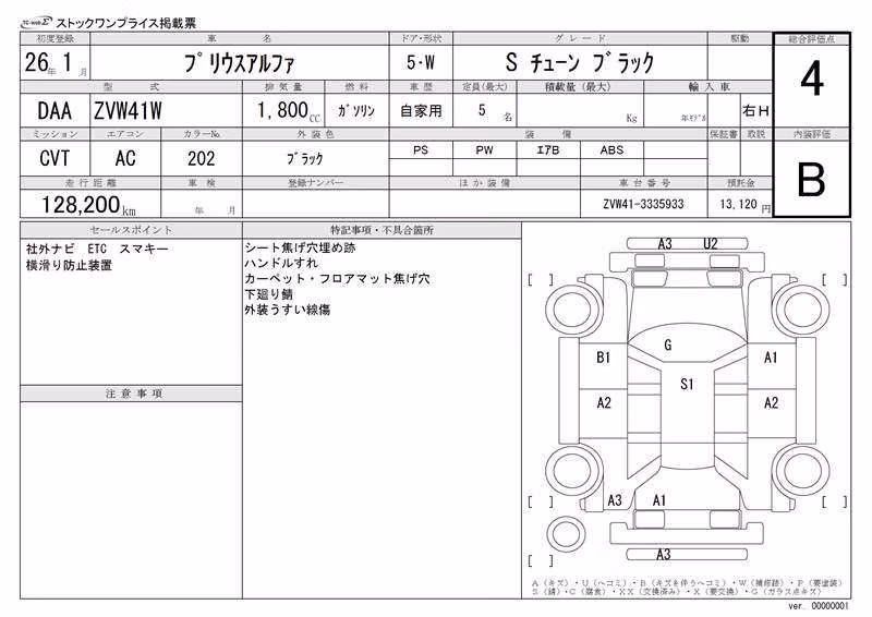TOYOTA PRIUS ALPHA