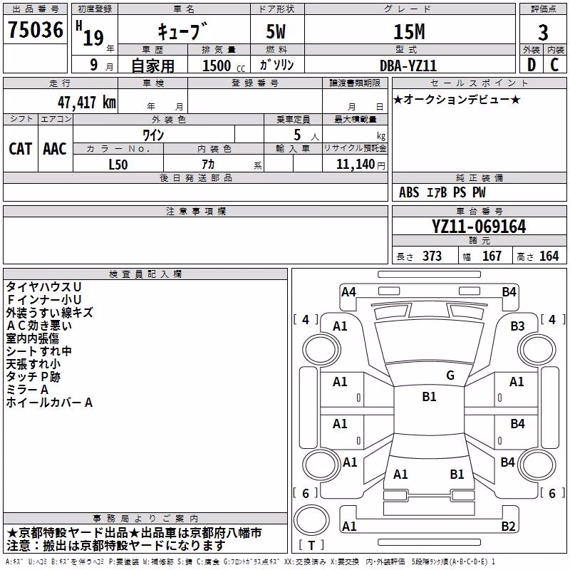 NISSAN CUBE