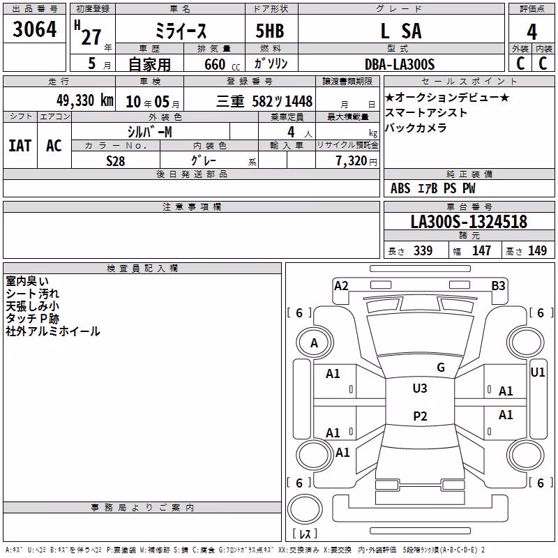 DAIHATSU MIRA E:S