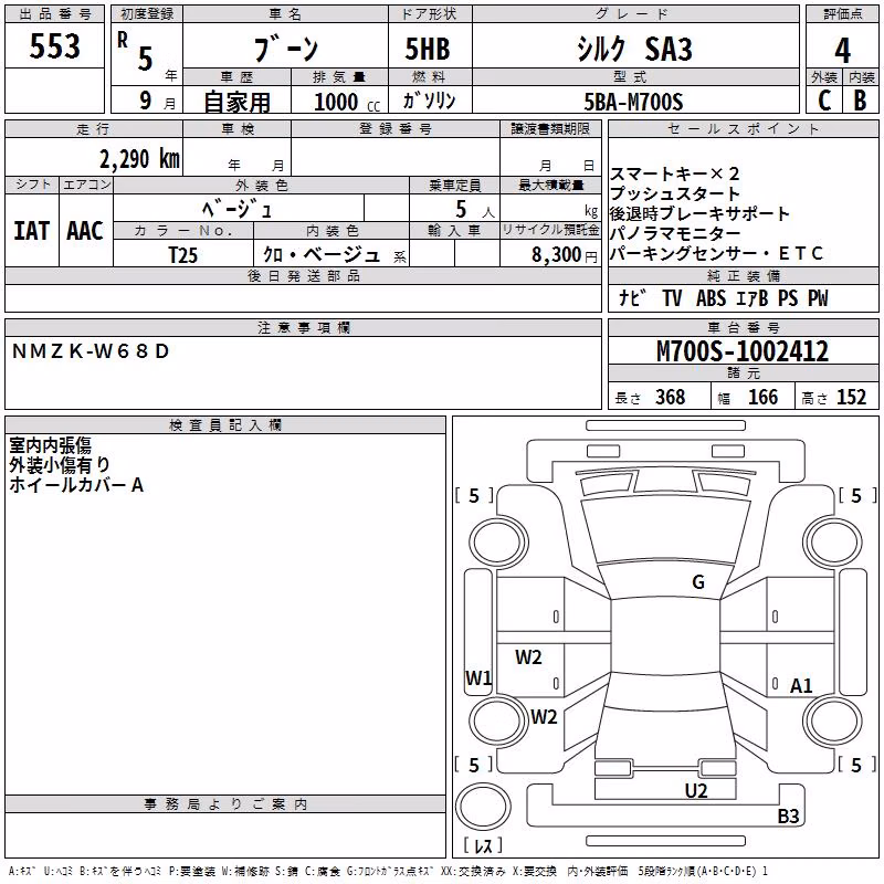 DAIHATSU BOON