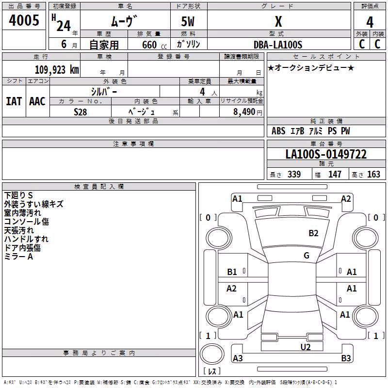 DAIHATSU MOVE