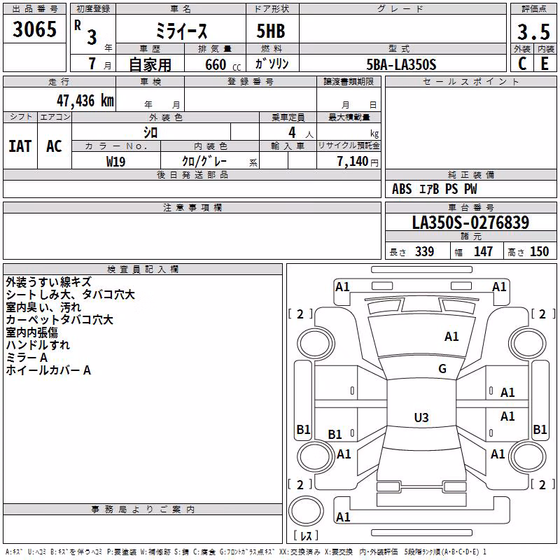 DAIHATSU MIRA E:S