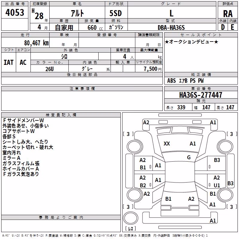 SUZUKI ALTO