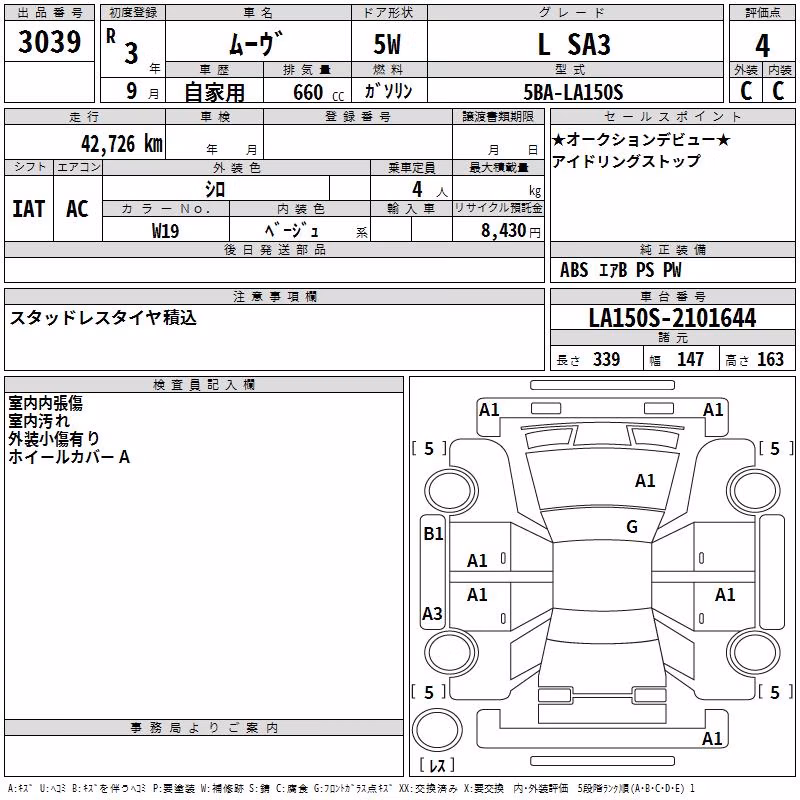 DAIHATSU MOVE