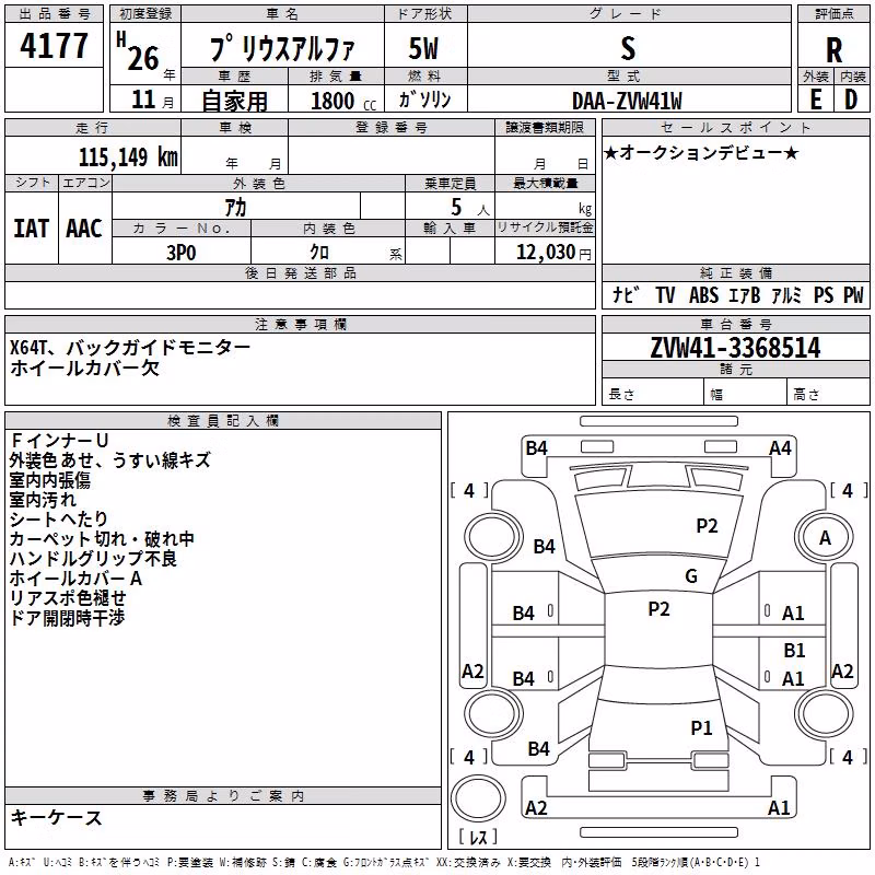 TOYOTA PRIUS ALPHA
