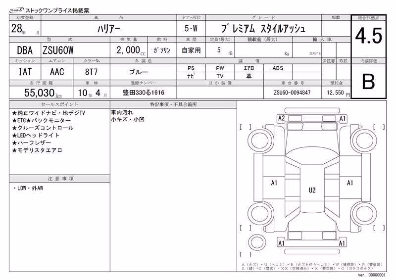 TOYOTA HARRIER
