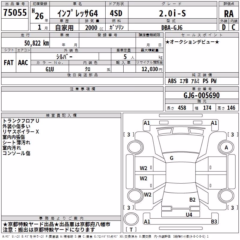 SUBARU IMPREZA