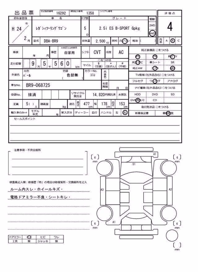 SUBARU LEGACY