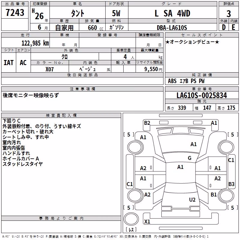 DAIHATSU TANTO