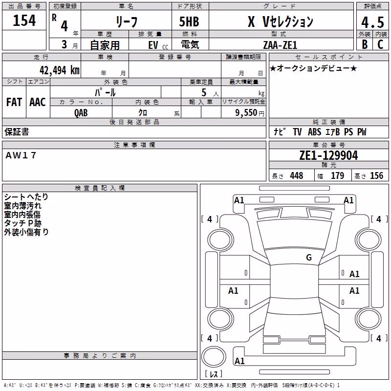 NISSAN LEAF