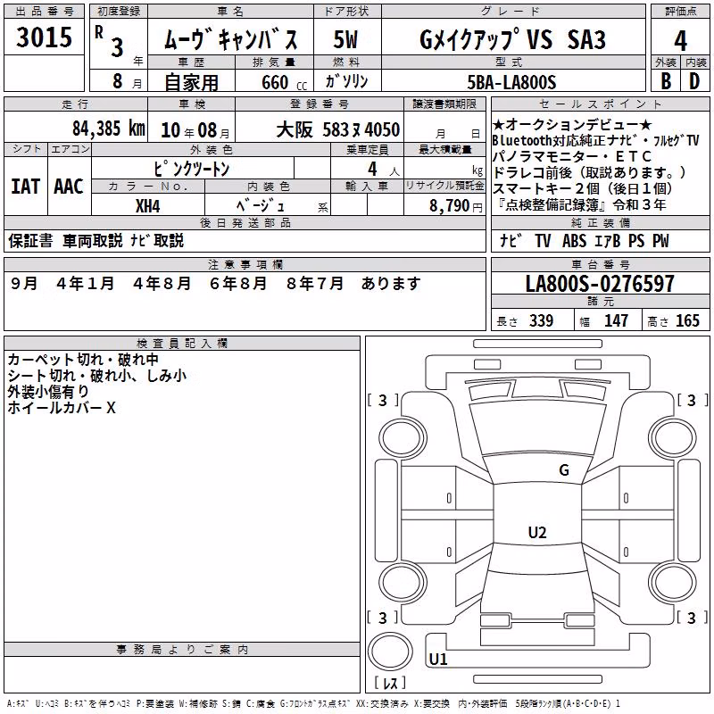 DAIHATSU MOVE CANBUS