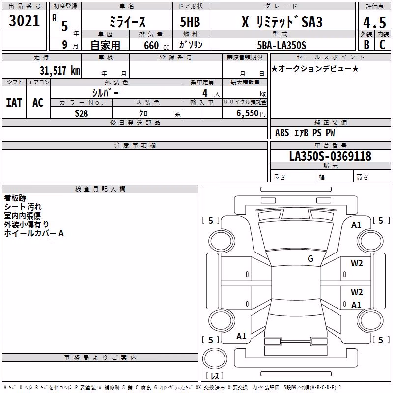DAIHATSU MIRA E:S