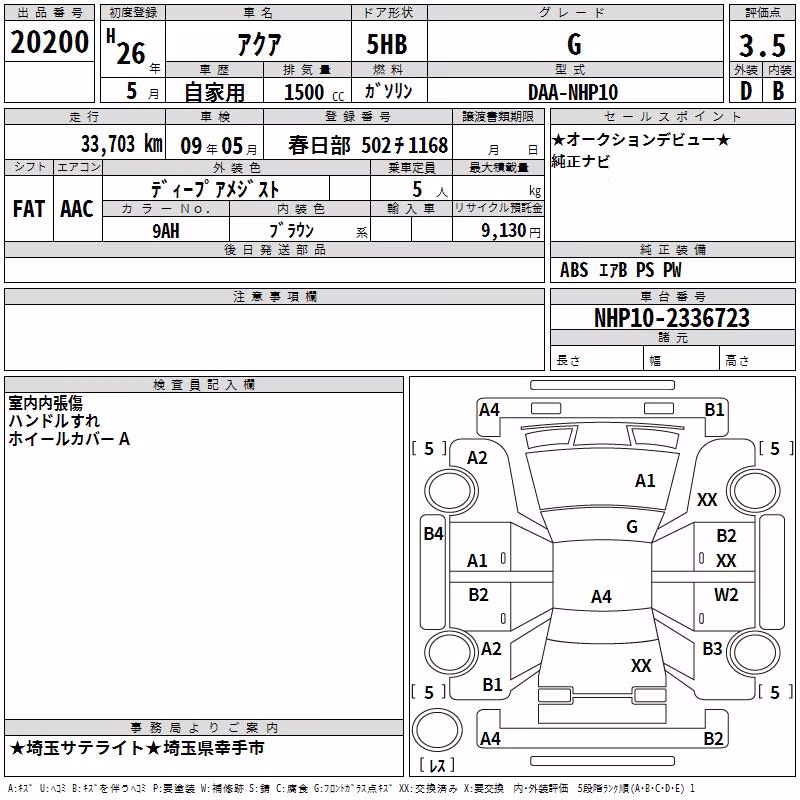 TOYOTA AQUA