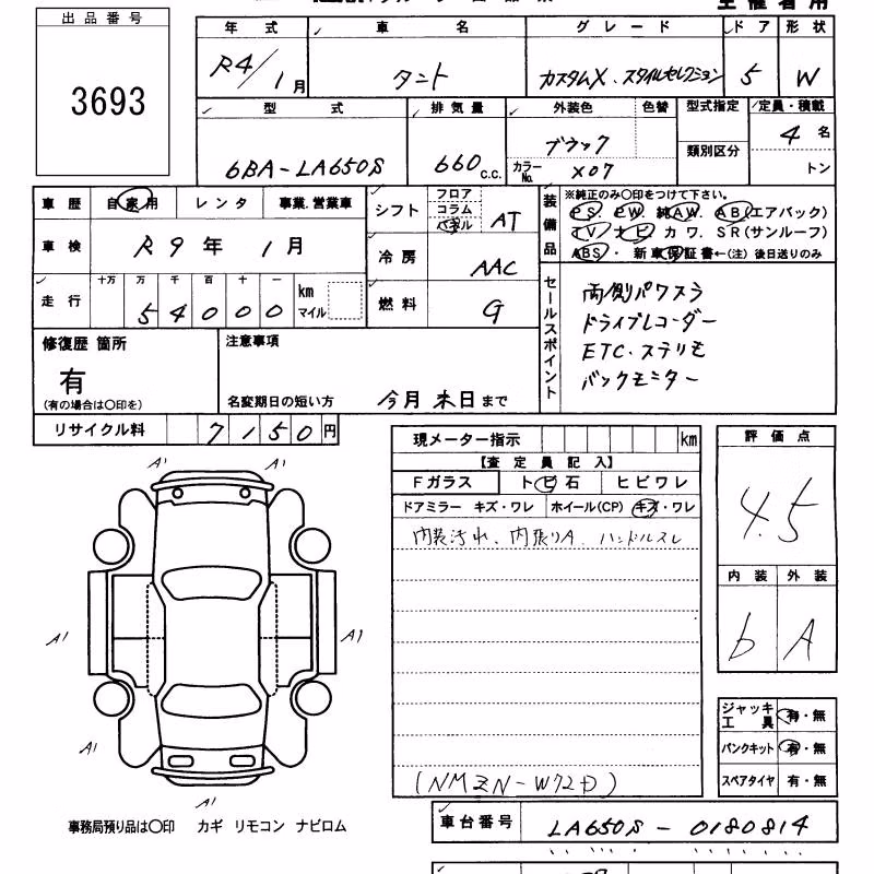 DAIHATSU TANTO