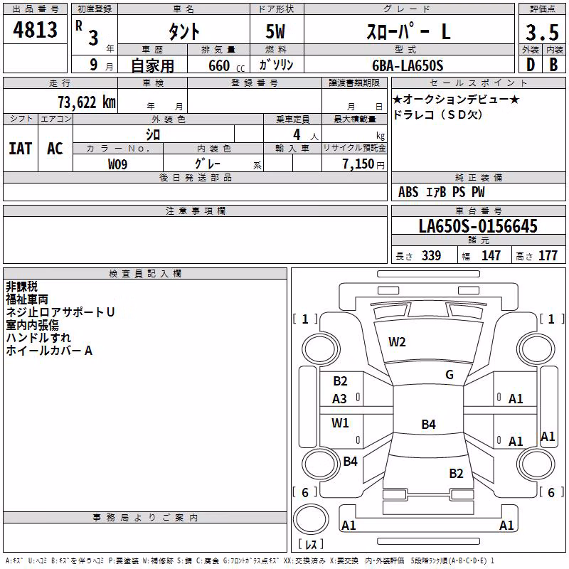DAIHATSU TANTO