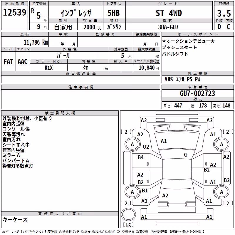 SUBARU IMPREZA