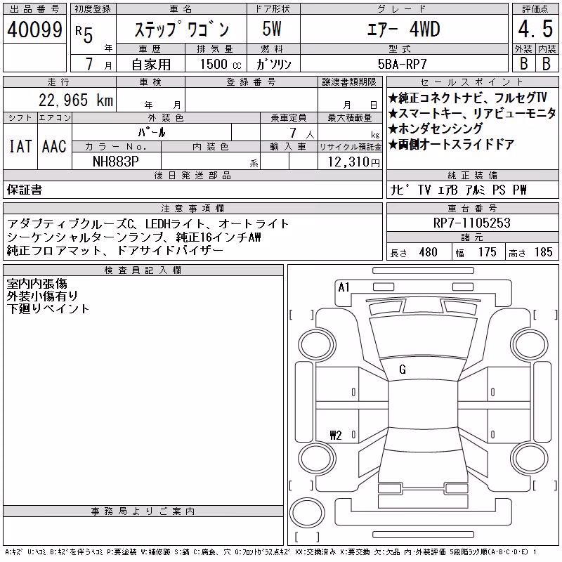 HONDA STEPWGN