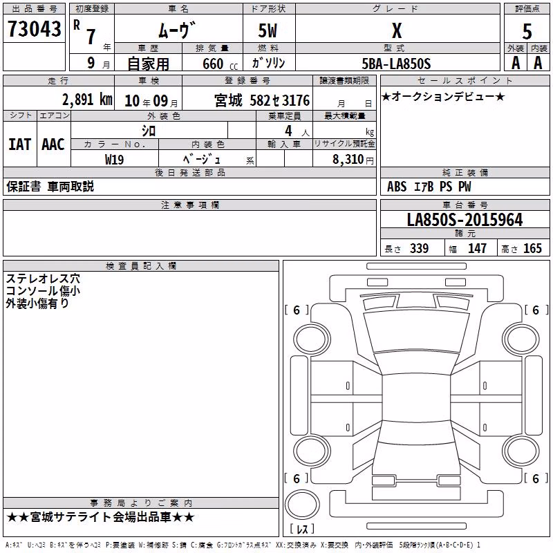 DAIHATSU MOVE