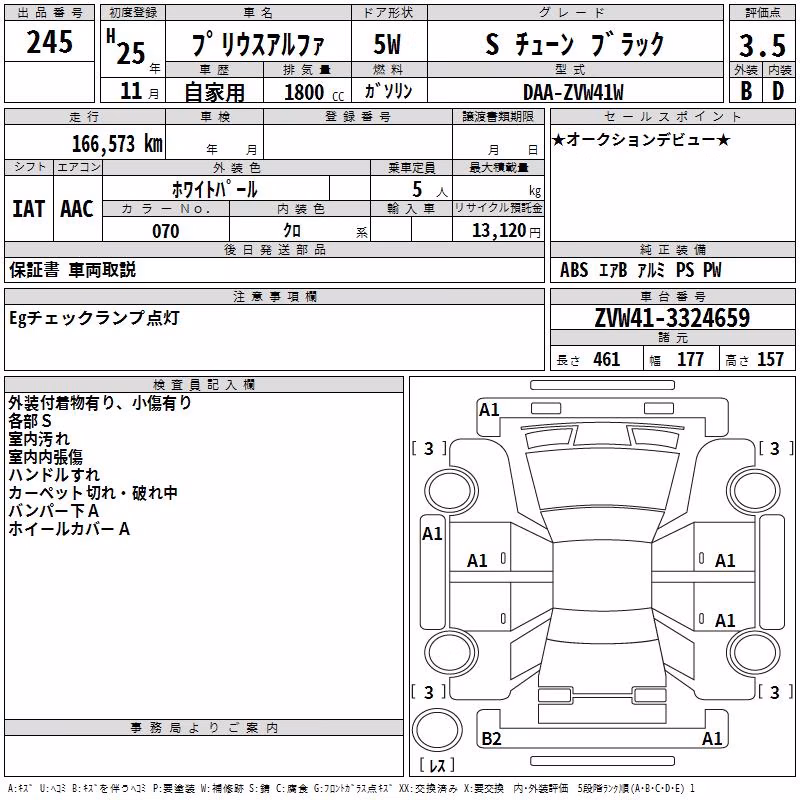 TOYOTA PRIUS ALPHA