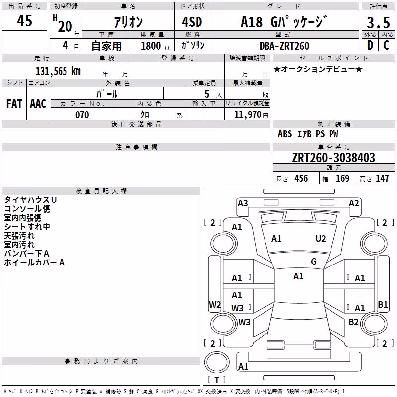 TOYOTA ALLION