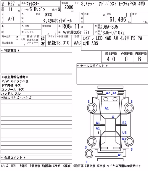 SUBARU FORESTER