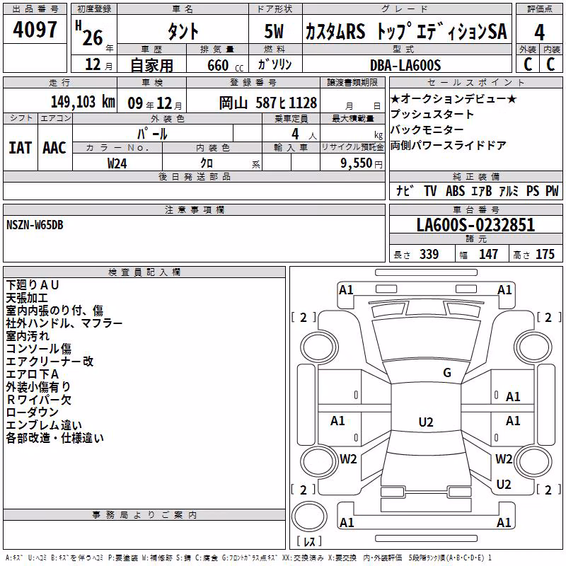 DAIHATSU TANTO