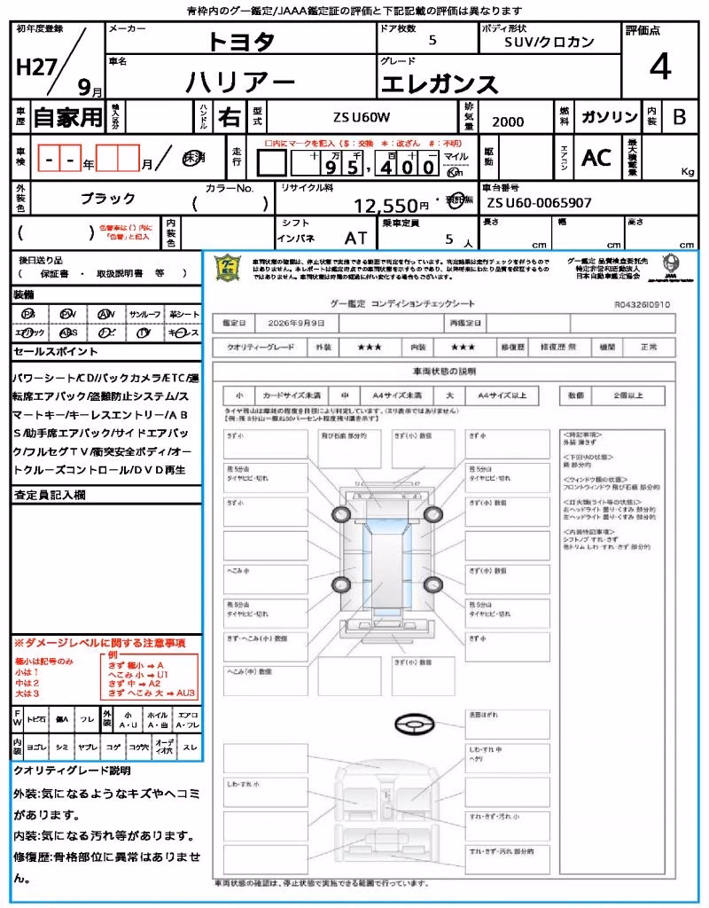 TOYOTA HARRIER