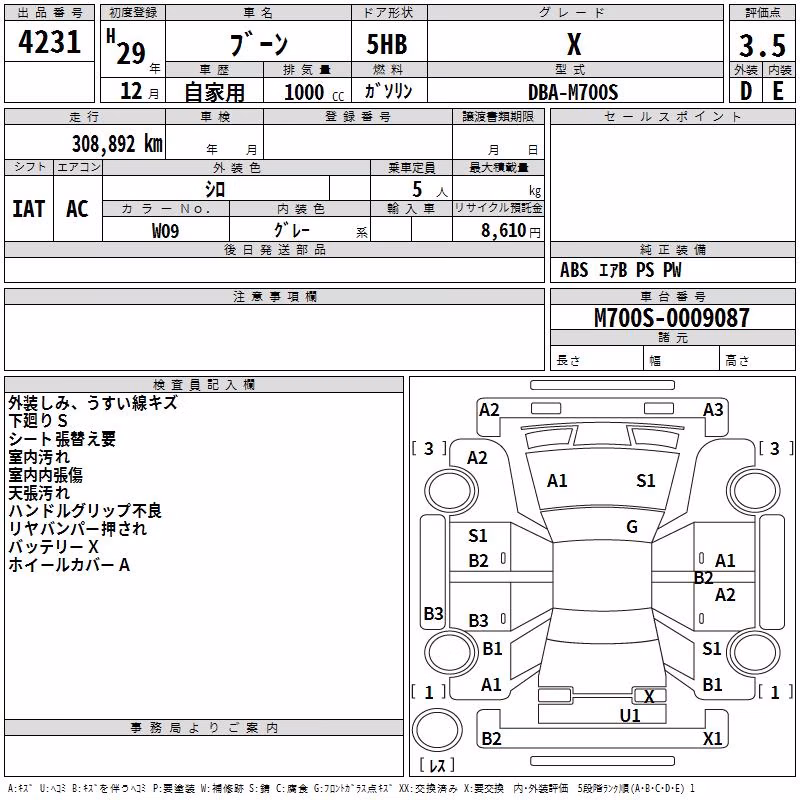 DAIHATSU BOON