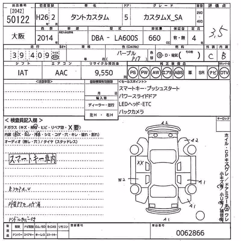 DAIHATSU TANTO