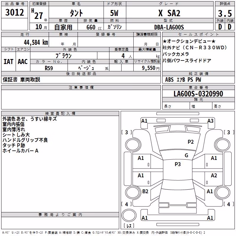 DAIHATSU TANTO