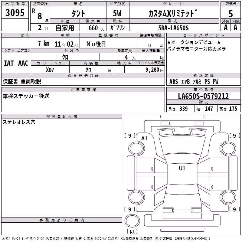 DAIHATSU TANTO