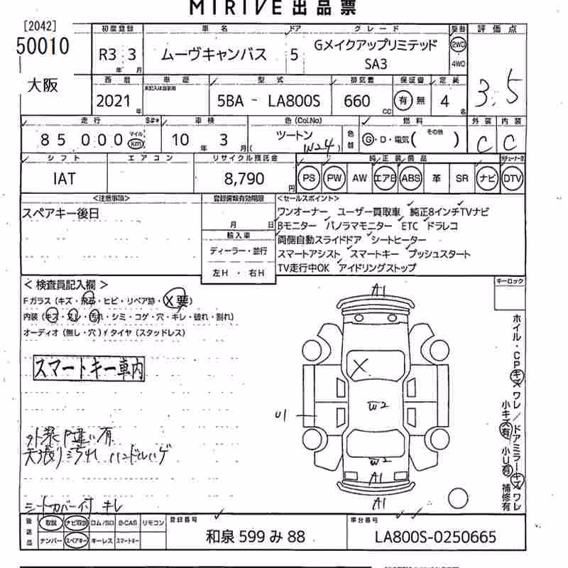 DAIHATSU MOVE CANBUS