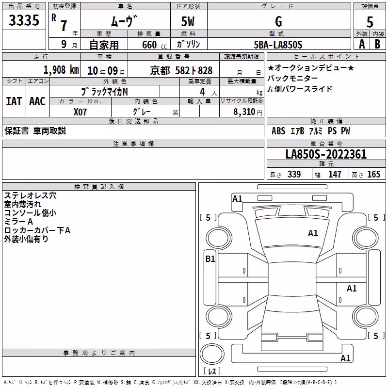 DAIHATSU MOVE