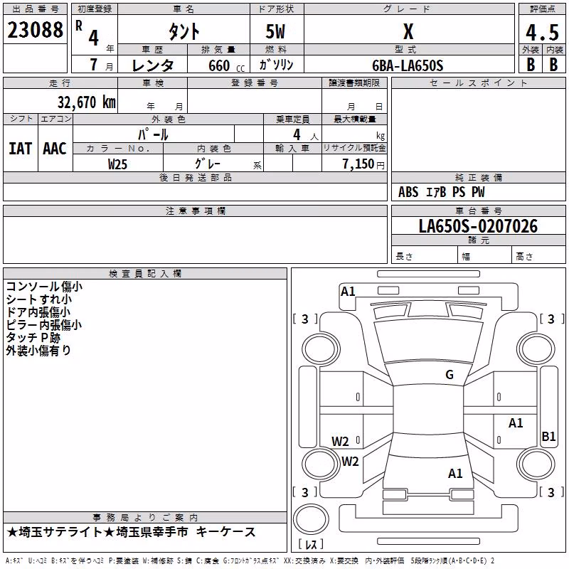DAIHATSU TANTO