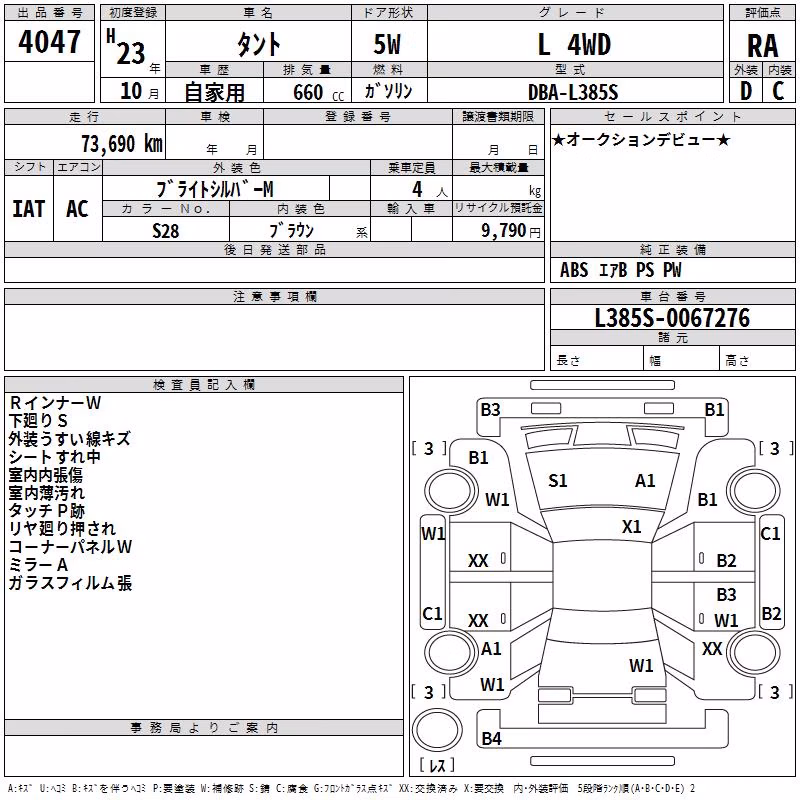 DAIHATSU TANTO