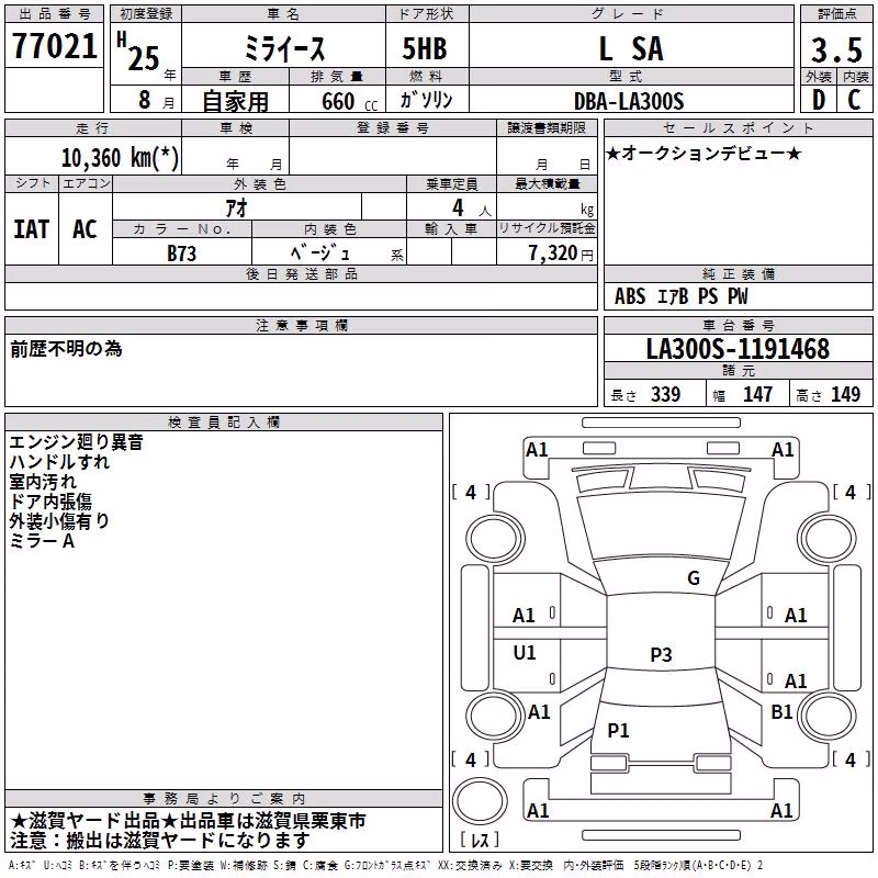 DAIHATSU MIRA E:S