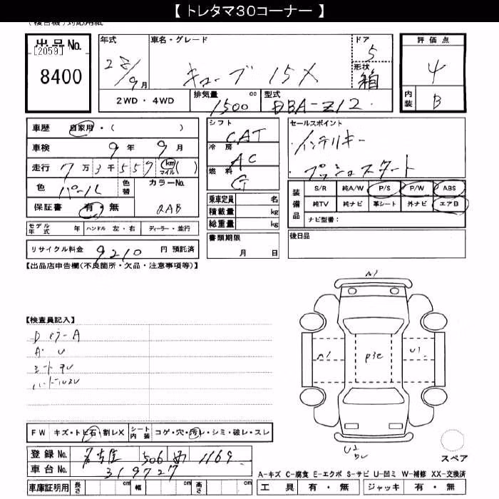 NISSAN CUBE