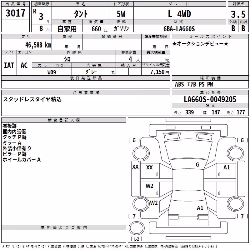 DAIHATSU TANTO