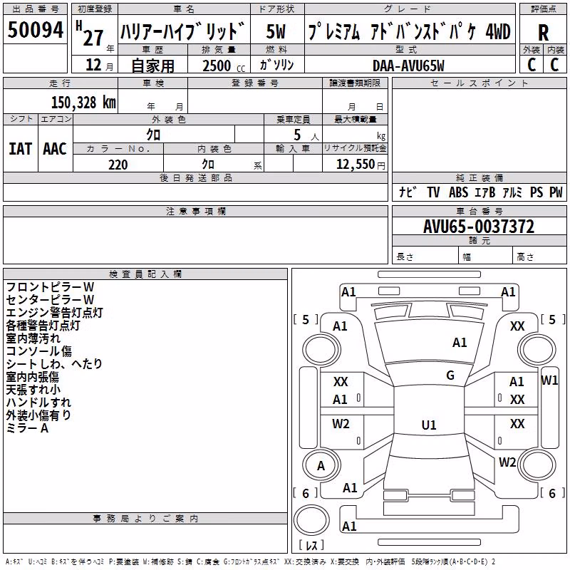 TOYOTA HARRIER