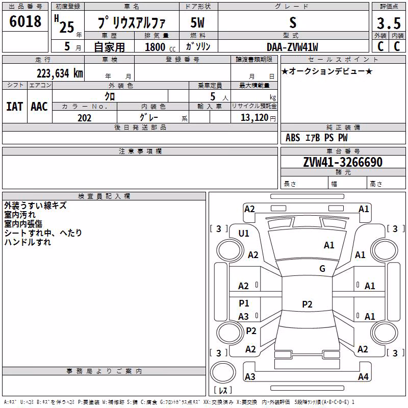 TOYOTA PRIUS ALPHA