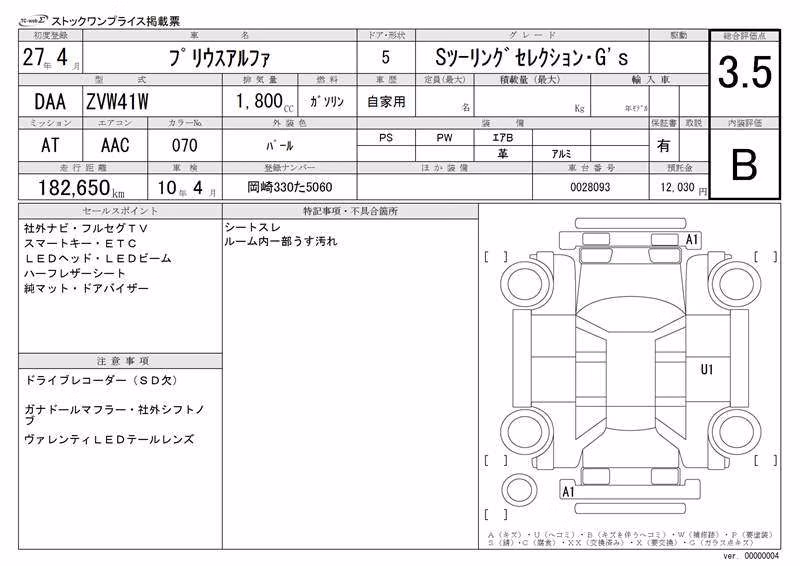 TOYOTA PRIUS ALPHA