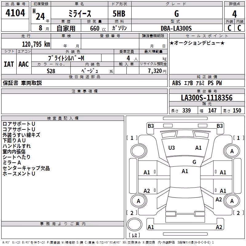 DAIHATSU MIRA E:S